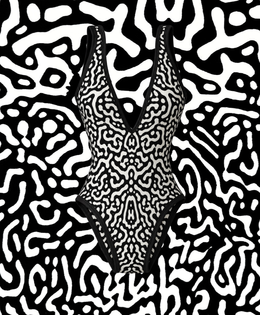 Puffer Fish, One Piece Swimsuit