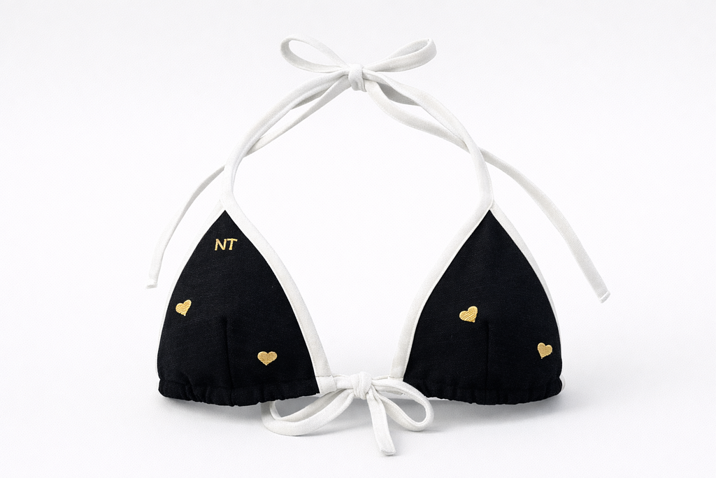 GOLDEN HEART, BIKINI TOP