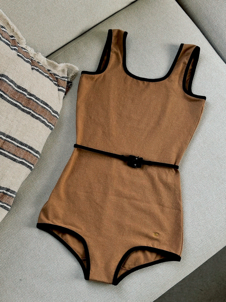 RETRO BLUE, one piece swimsuit