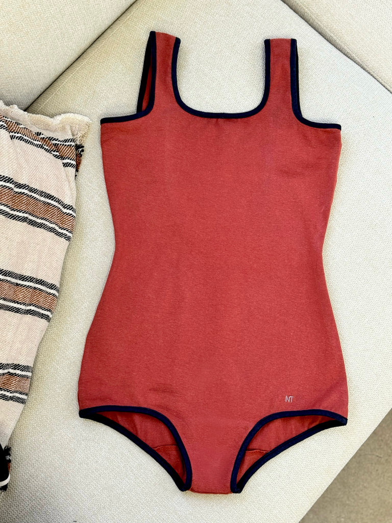 RETRO BLUE, one piece swimsuit