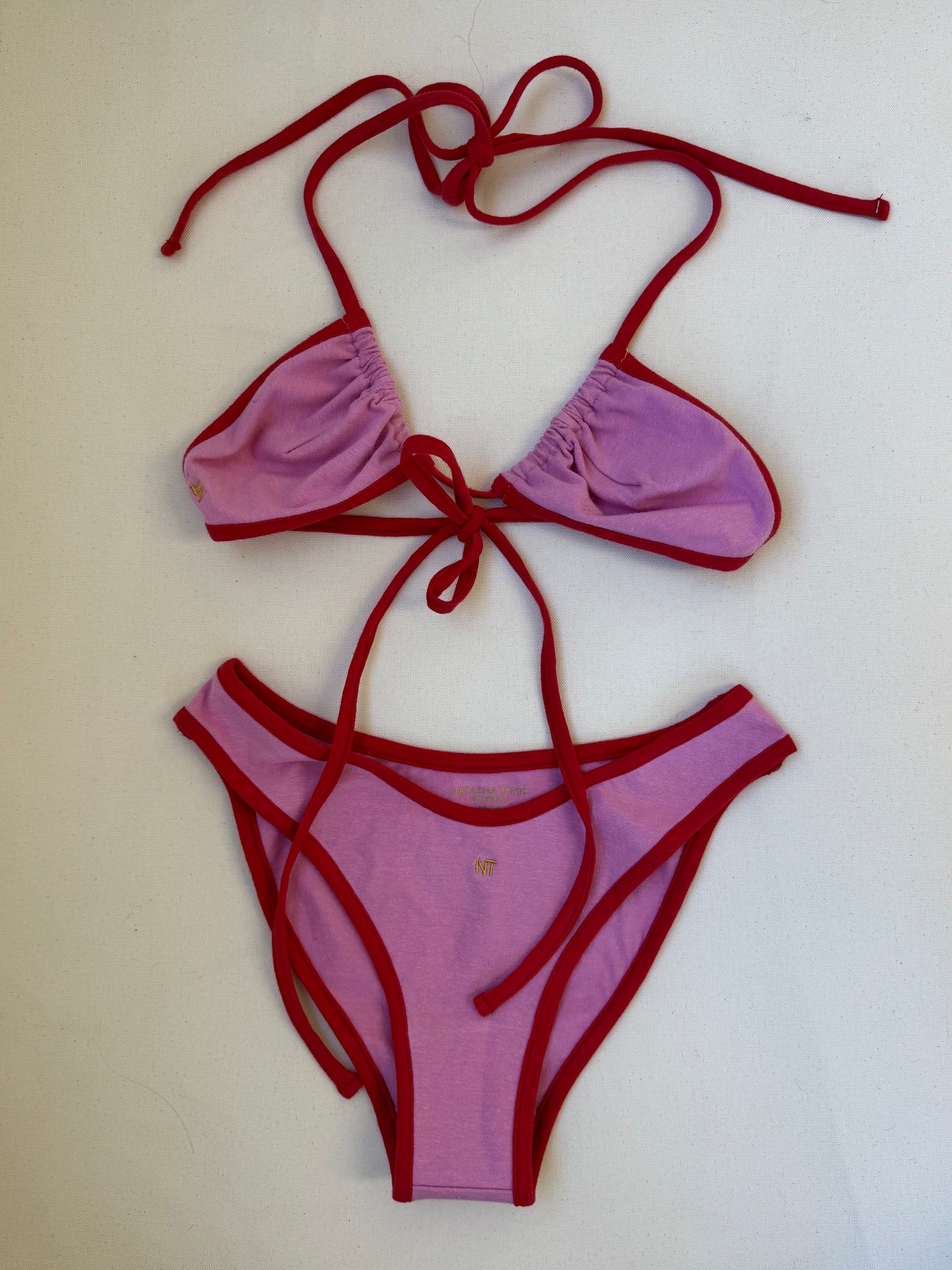 LOVE BIKINI BOTTOM, PINK SOLID