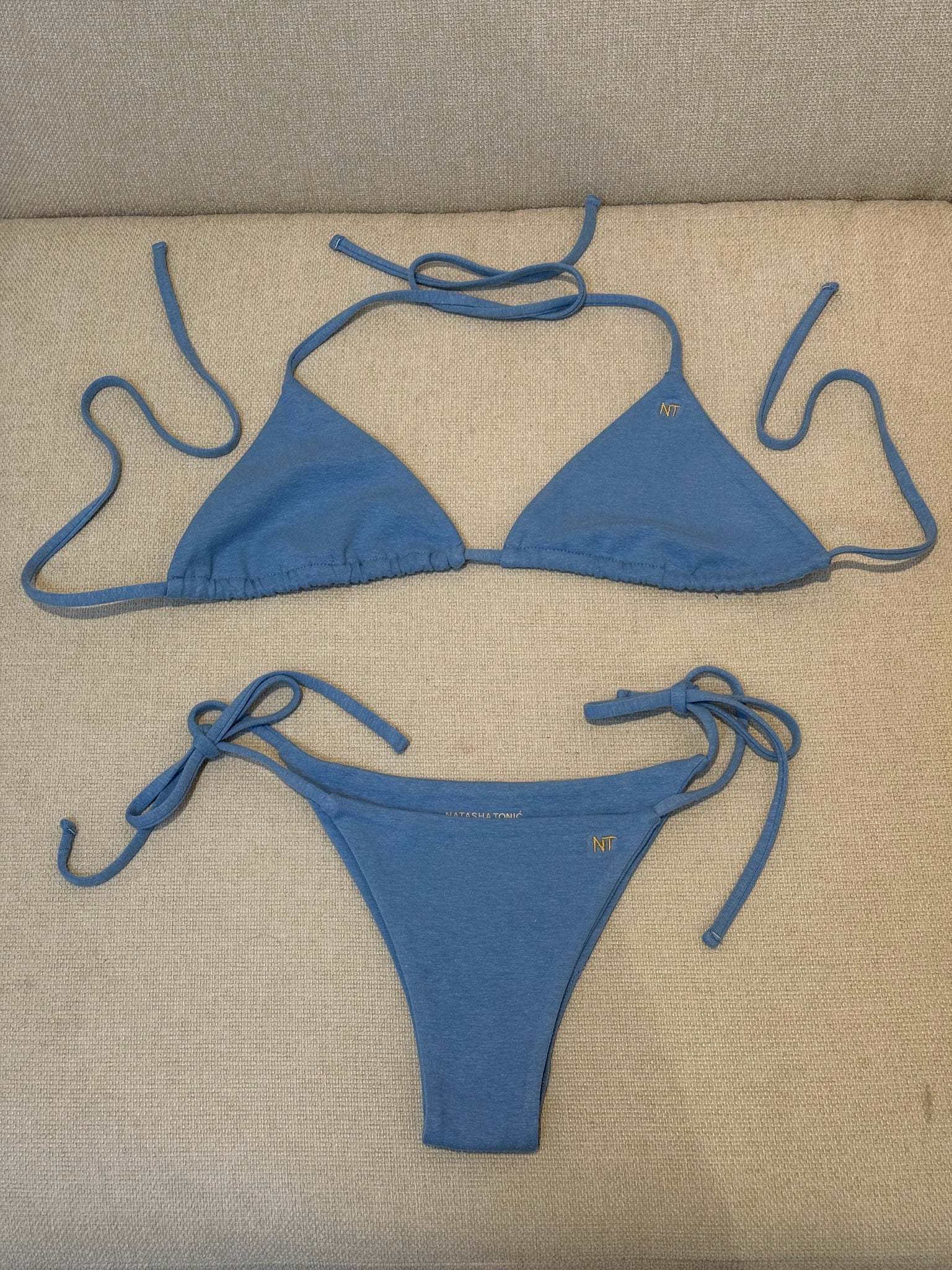 TONIC BLUE BIKINI TOP