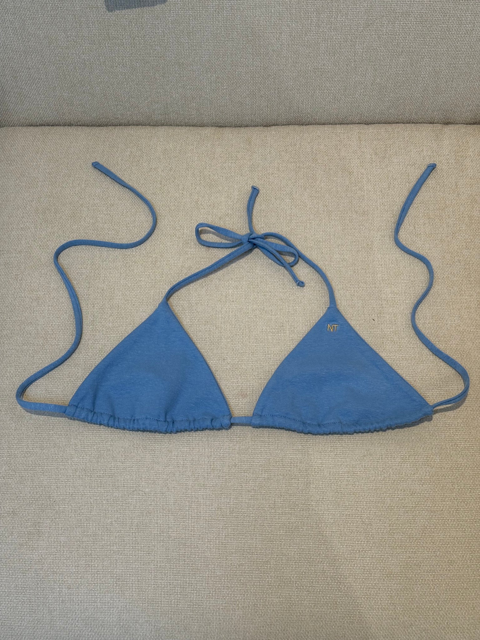 TONIC BLUE BIKINI TOP