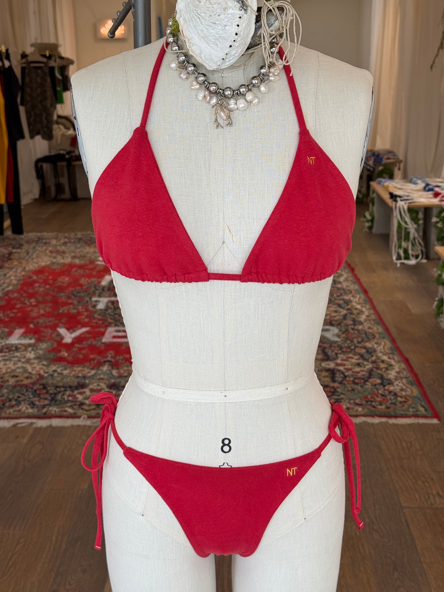 RED BIKINI BOTTOM