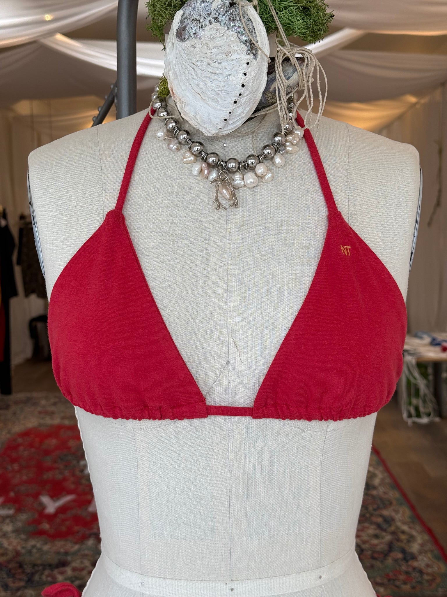 RED BIKINI TOP