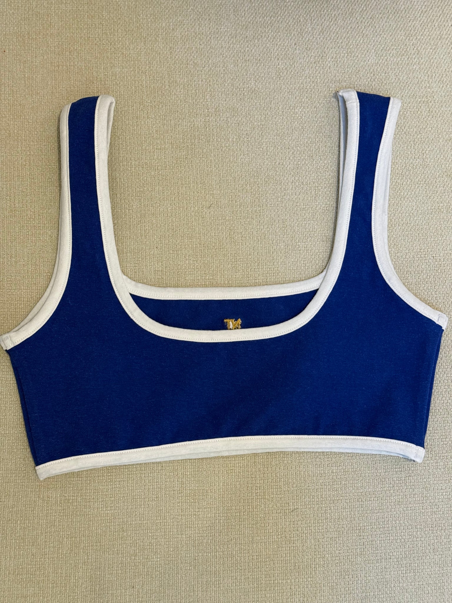Mediterranean Chill Sport Top, Deep Blue
