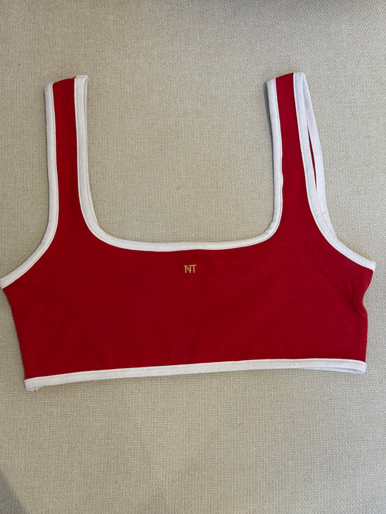 Saucy Sport Top, Red