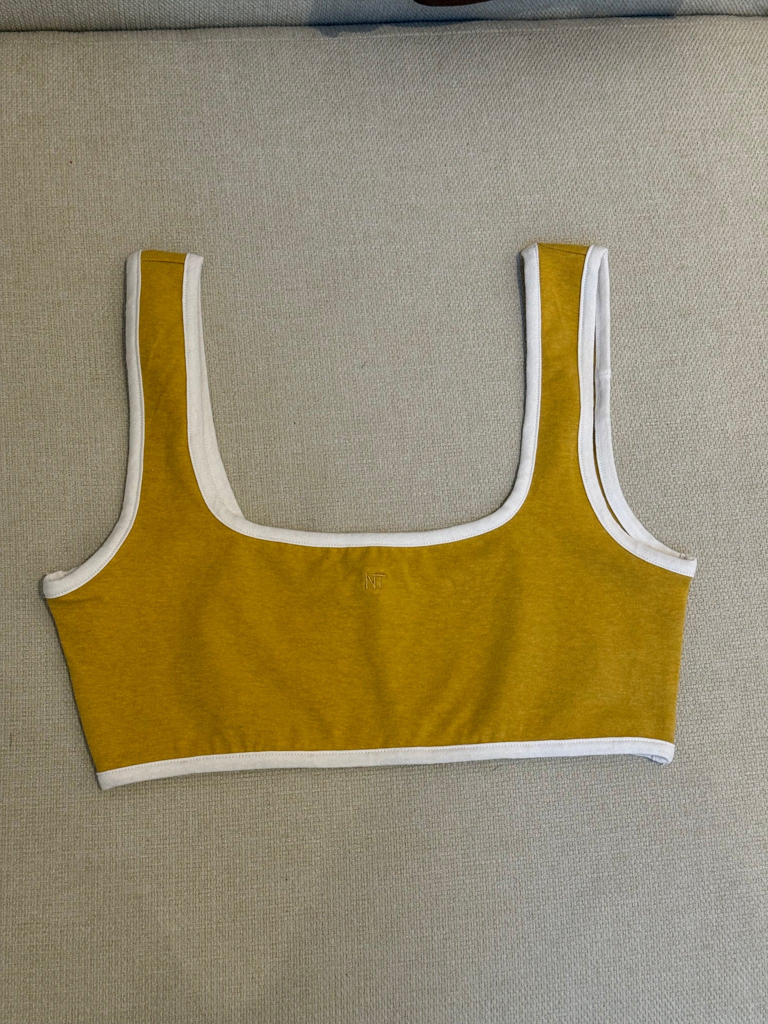 LEMON ZEST SPORT TOP, CITRON