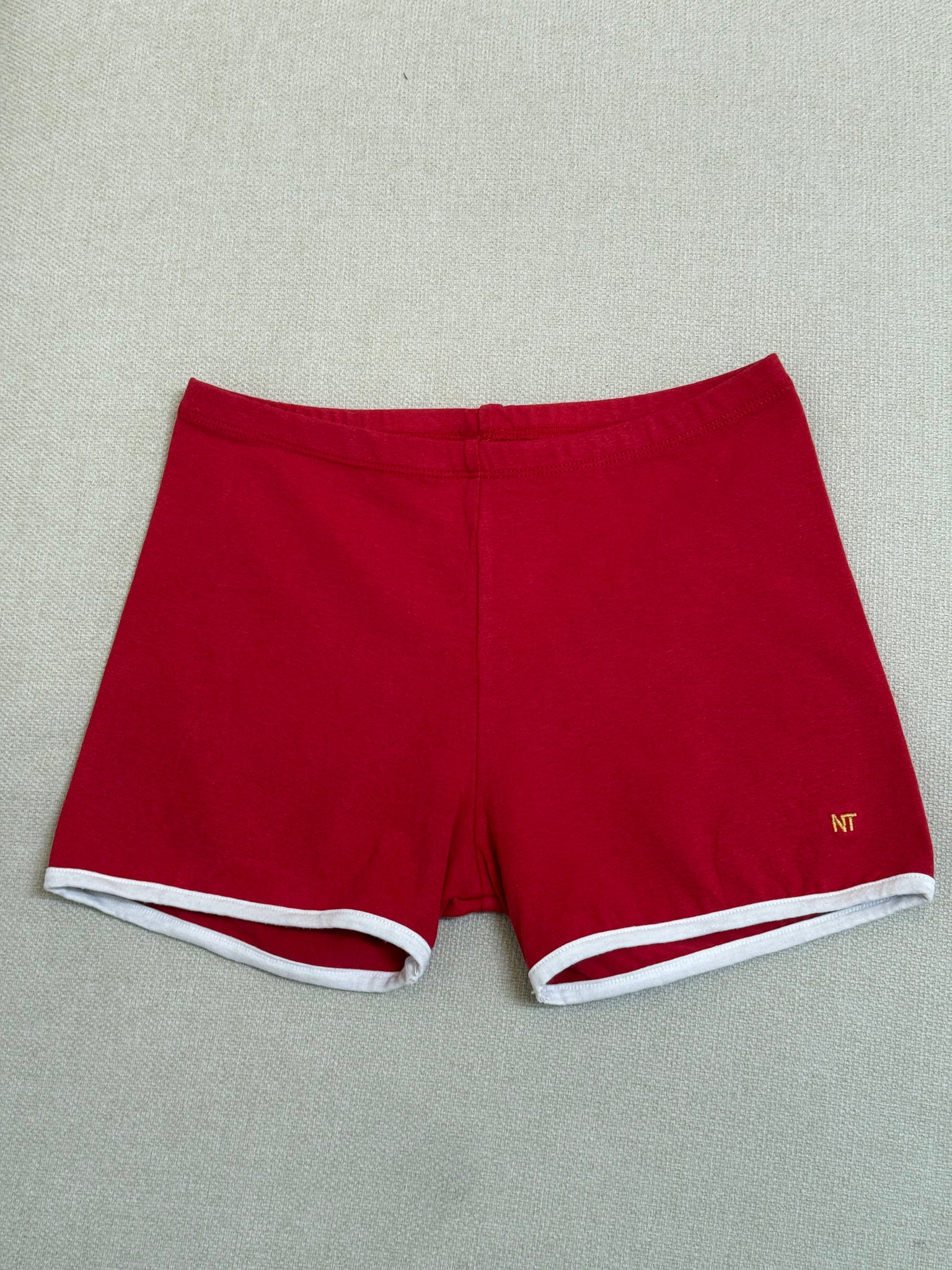 SAUCY SURF SHORTS, RED