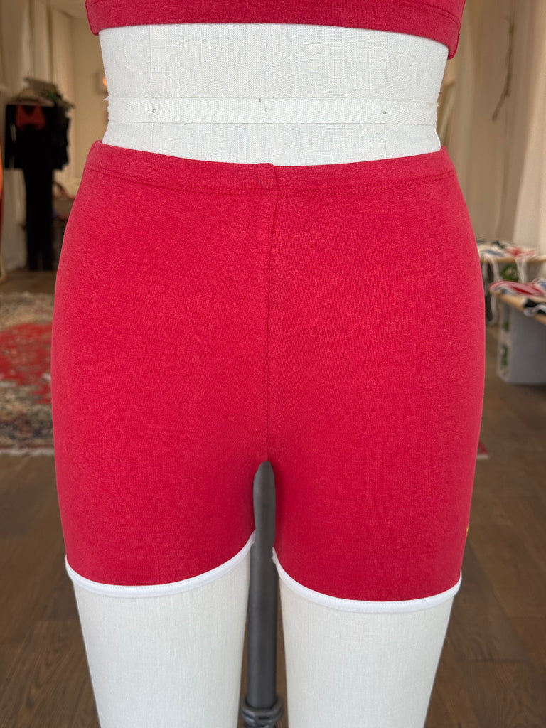SAUCY SURF SHORTS, RED