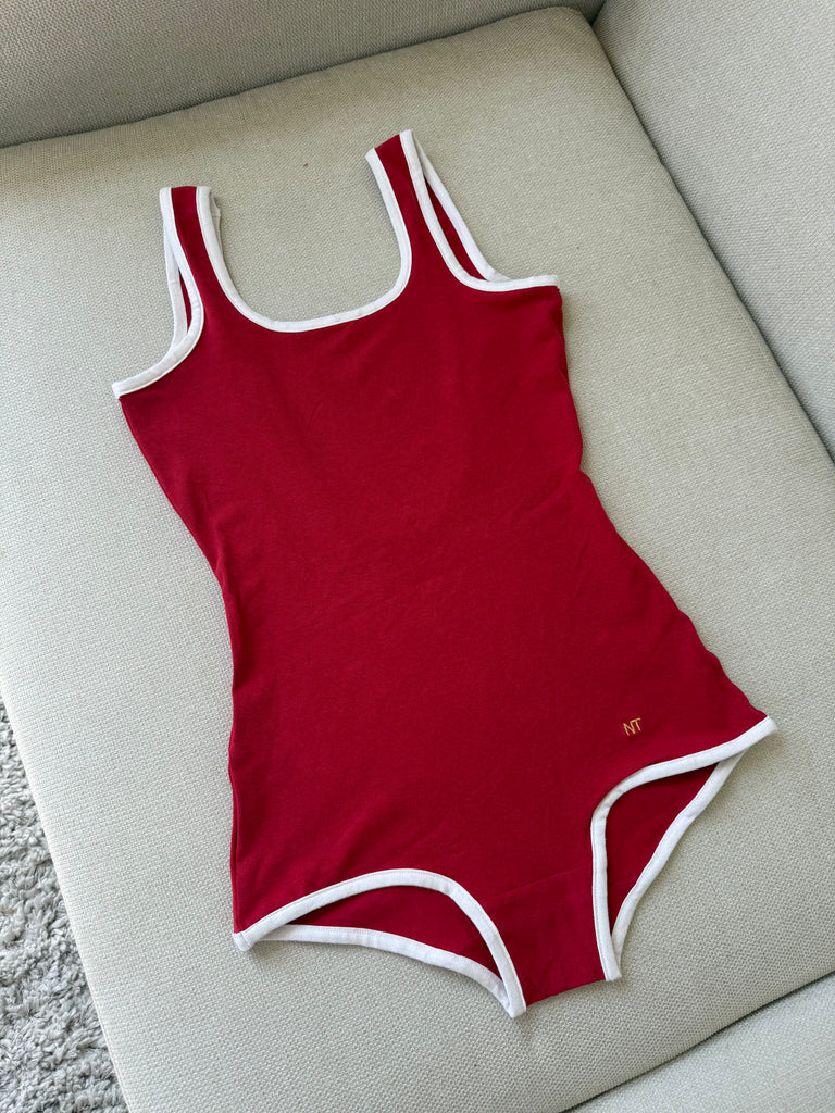 Retro One Piece, Red