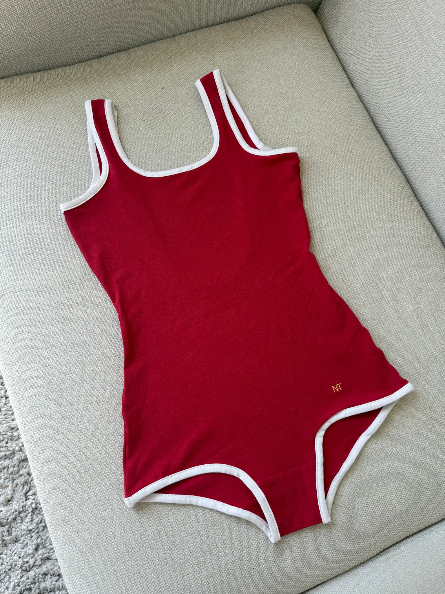 Retro One Piece, Red