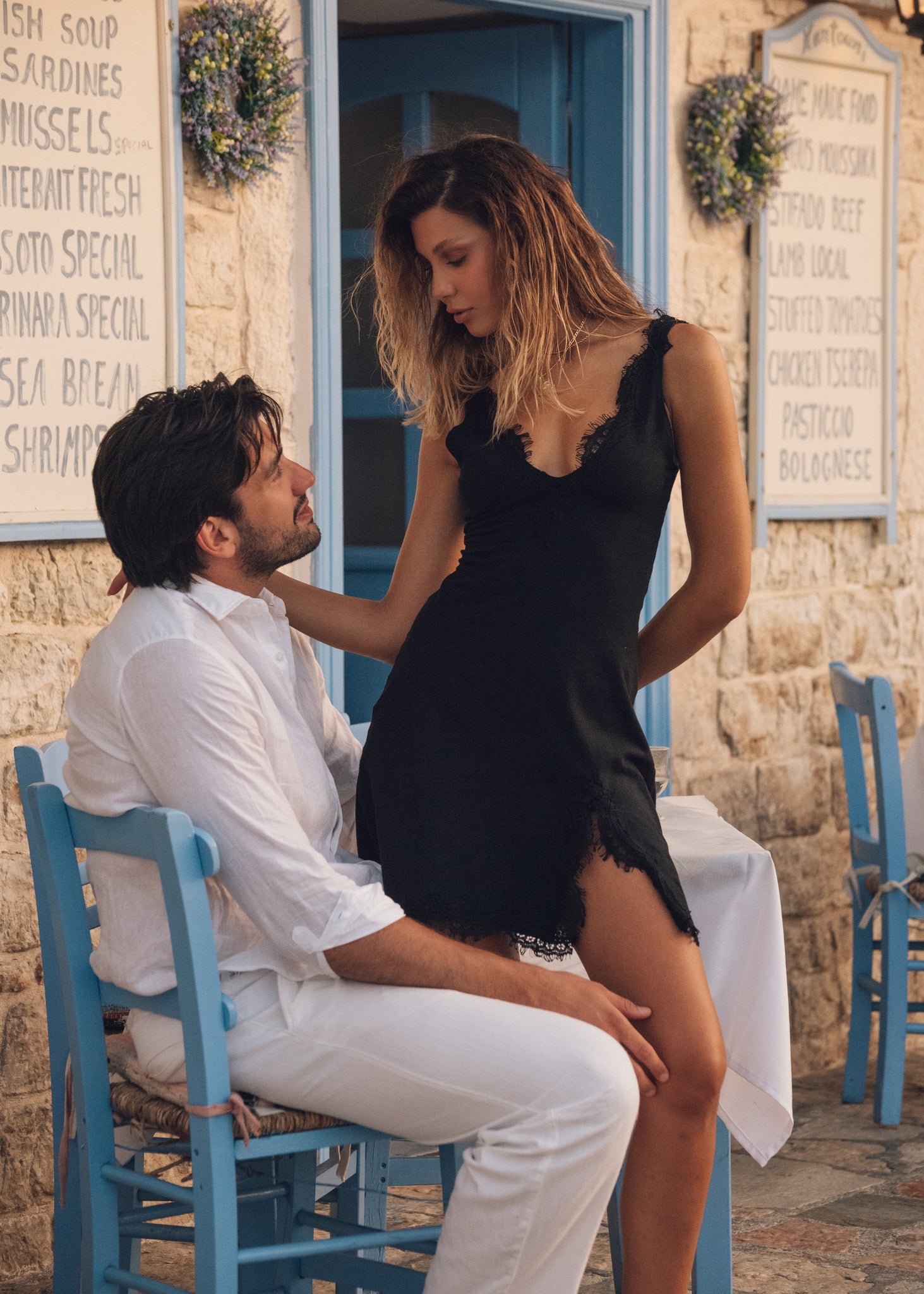 Black Lace Dress